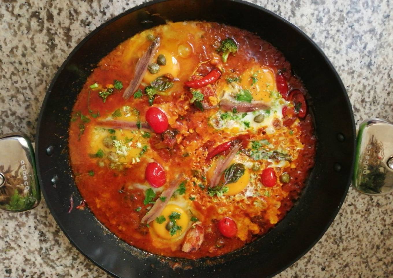 Omelette a la djamicoo 🥚🌶️🍅🤸‍♀️