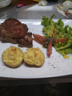 Una foto de Costilla de cerdo a la cerveza artesanal