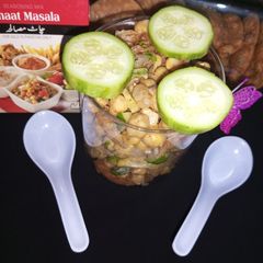 New style chana chaat A picture of New style chana chaat.