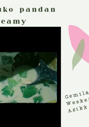 Foto resep Buko pandan creamy simpel