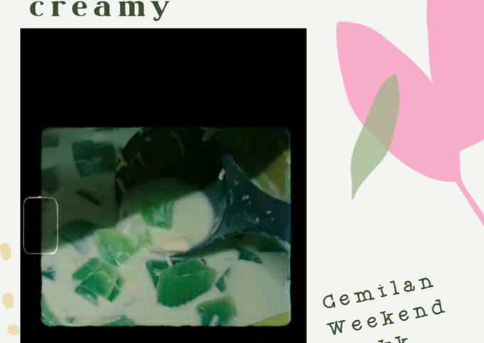 Cara Gampang Membuat Buko pandan creamy simpel yang Menggugah Selera