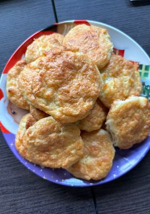 Diétás túrós pogácsa recept fotója