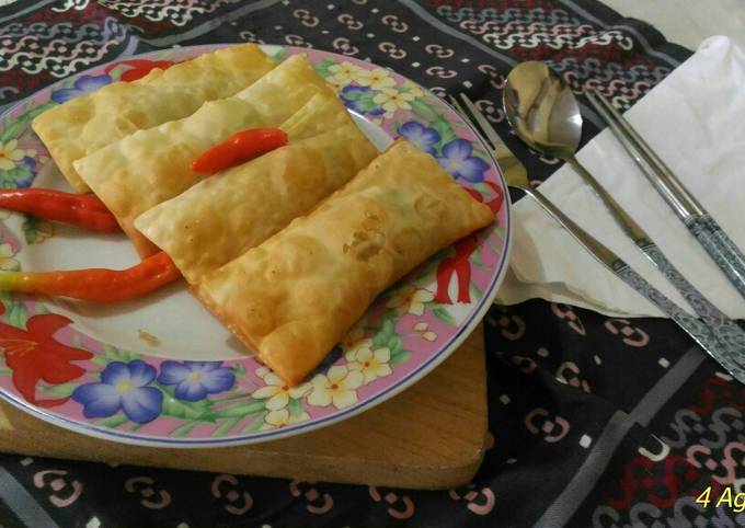 Resep Martabak Kulit Pangsit Oleh Pawon Ndeso Artikah Cookpad