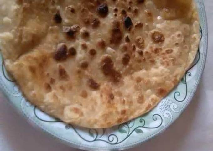 Easiest Way to Prepare Mario Batali QEEMA BAHARA PARATHA WITH TEA ☕