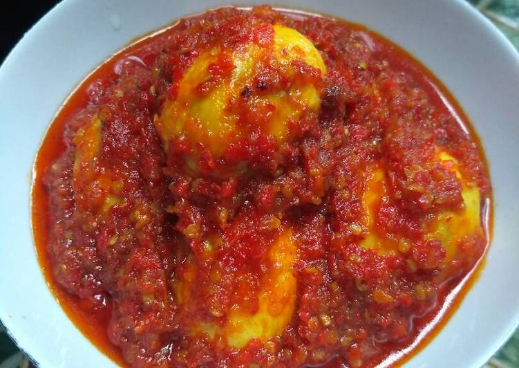 Telor Sambal Bacem