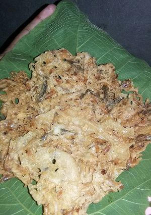 Foto resep Rempeyek udang 03