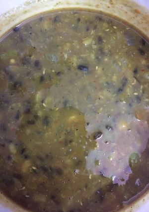 A picture of Dal tadka.