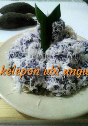 Foto resep Kelepon ubi ungu