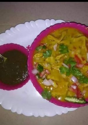 A picture of Besan chilla ki sabzi.