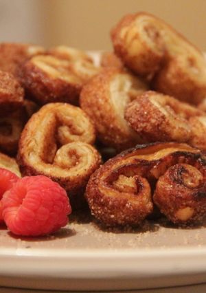A picture of Puff pastry twist.