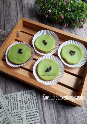 Foto resep Kue lumpur kentang pandan bisa untuk MPASI 12 month +