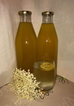 Bodzaszörp recept fotója