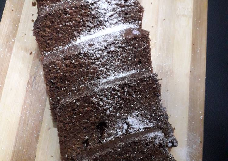 Steps to Prepare Favorite Coffee chocolate loaf cake 👉 valentine day special 🍫
