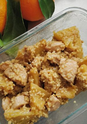 Foto principal de Mijo con pollo a la mostaza