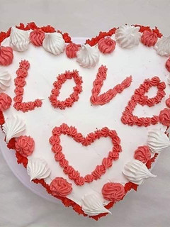صورة لوصفة 🍮 تورته ❤ عيد الحب ❤