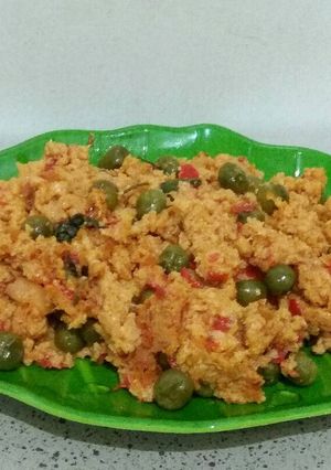 Foto resep Tumis oncom leunca kemangi