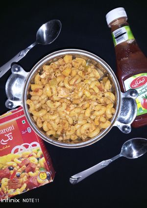 A picture of Chicken chatpati macaroni.