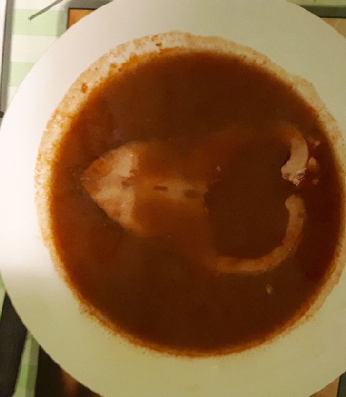 Halászlé sűrítménnyel recept fotója