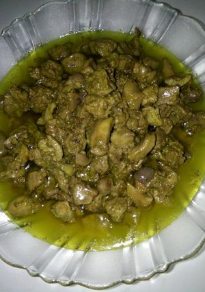 Foto resep Hati Empela Ayam Goreng Kunyit