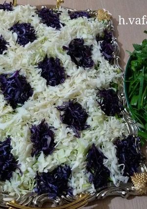 عکسی از دستور سالاد فصل