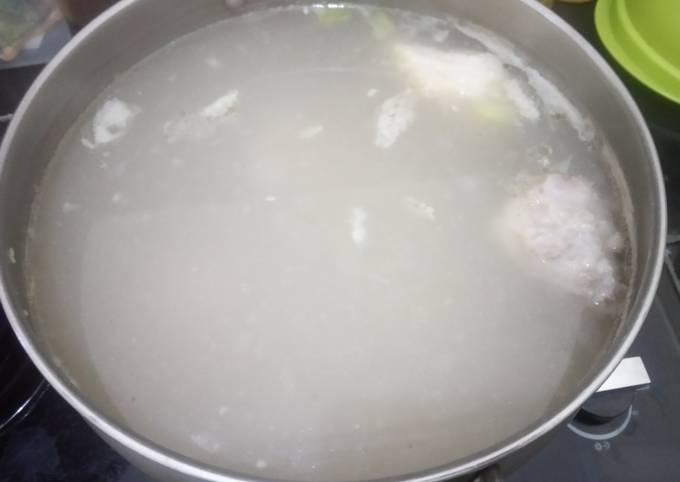 Resep Kuah bakso tulang Anti Gagal