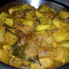 A picture of Jack fruit seeds curry.