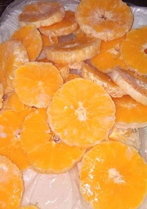 صورة لوصفة تجميد البرتقال من أجل العصير فشهر الفضيل