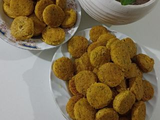 فلافل نیم آماده سبزیجات فقط باید گرم کاملا آماده