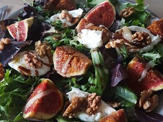 Salade rapide figue mozzarella