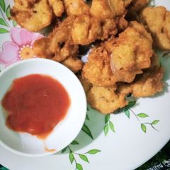 A picture of Moong dal (pakory).