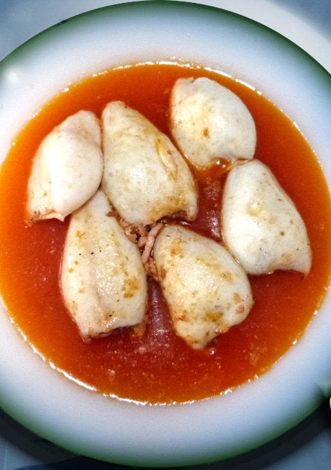 Una foto de Calamares con sobrasada