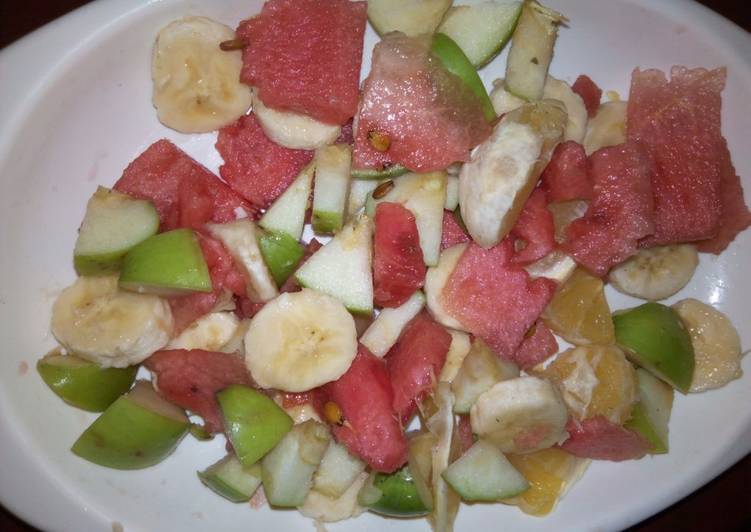 Simple Way to Make Quick Fruit salad