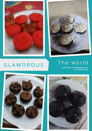 صورة لوصفة كب كيك بكريمة الزبدة الأصلية سهل ورائع🧁🧁🧁