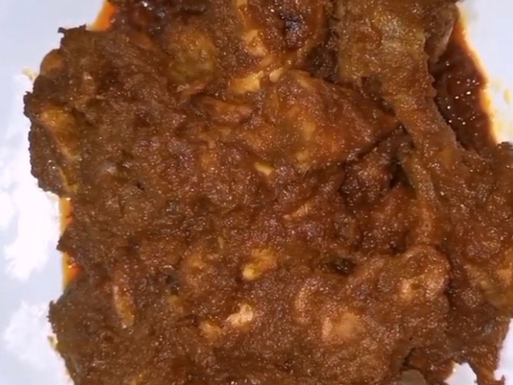 Resep: Rendang ayam Untuk Pemula