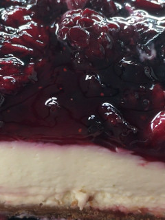 Una foto de Cheesecake de frutos rojos