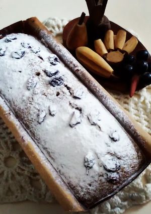 Una foto de Budín integral con frutos secos