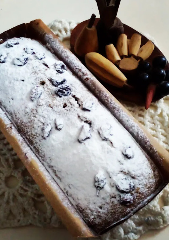 Una foto de Budín integral con frutos secos