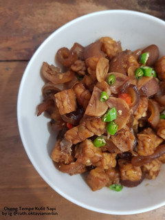 Foto resep Oseng Tempe Kulit Sapi