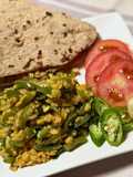 Mash Daal with Capsicum