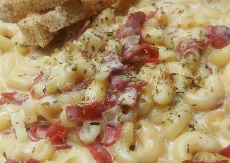 Resep Macaroni carbonara oleh Candulicious Cookpad