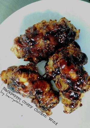 Foto resep Blackpepper Crispy Chicken Wing