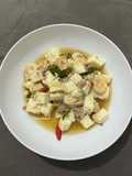 Tumis Tempe Putih Telur