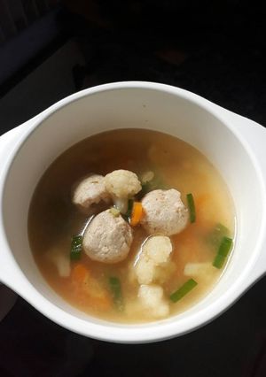 Foto resep Sup bola bola (mpasi 12m+)