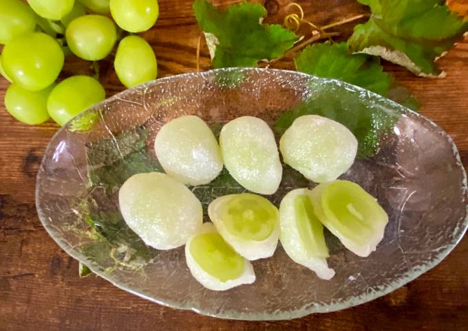 Easiest Way to Prepare Speedy Japanese Muscat Mochi