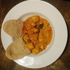 Groundnut stew A picture of Groundnut stew.