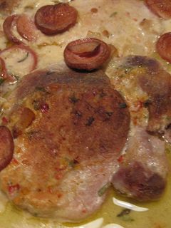 Joghurtos pácban sült sertéskaraj recept fotója