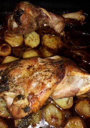 Foto principal de Muslos de pavo a la cerveza negra