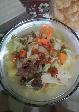Foto resep Soup Tulangan Enak Praktis
