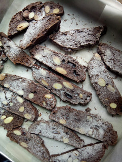 Foto resep Choco Almond Banana Biscotti
