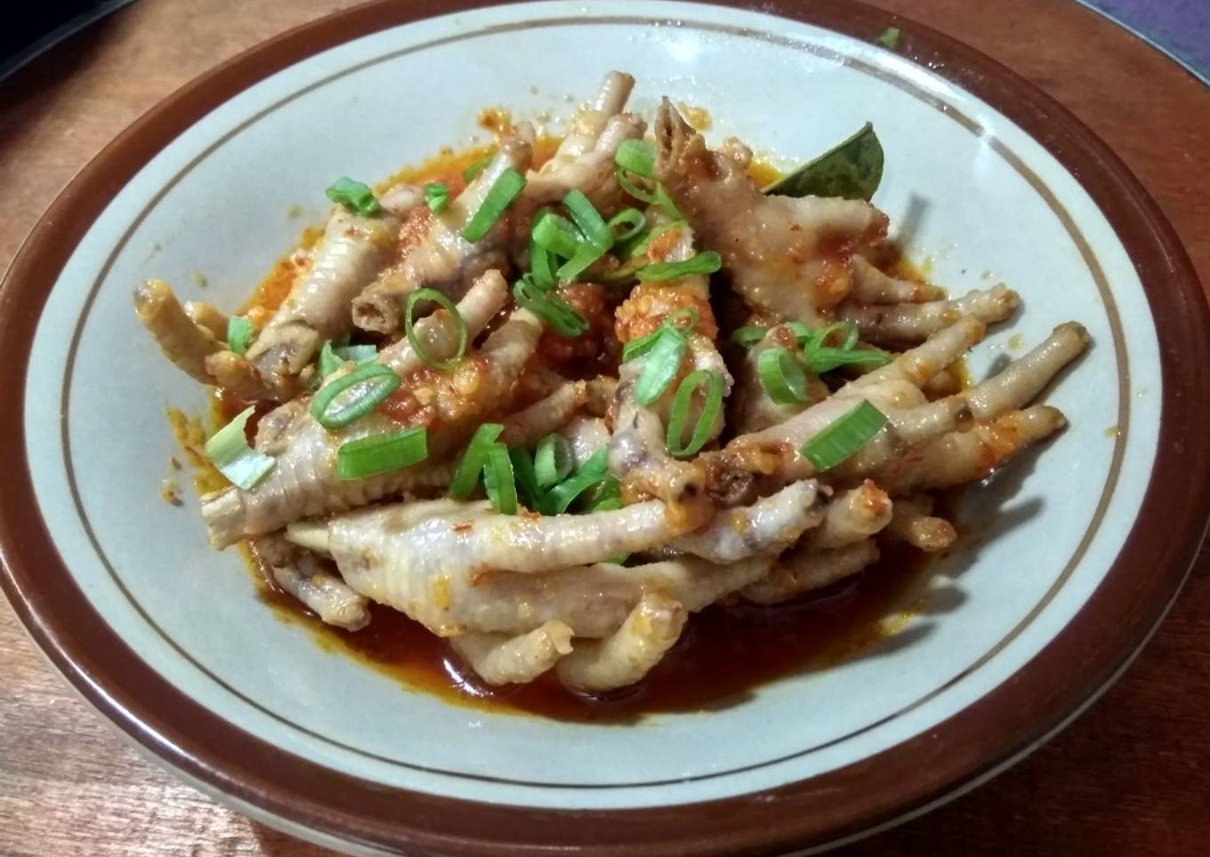 Ceker ayam pedas